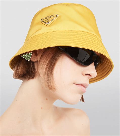 prada xl bucket hat|Prada re nylon bucket hat.